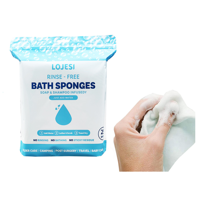 All-in-1 Single Use Shower Wipes