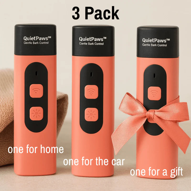QuietPaws BarkButton-Portable Anti-Bark Training Device
