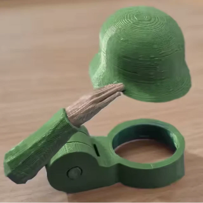 Military Helmet Bottle Caps