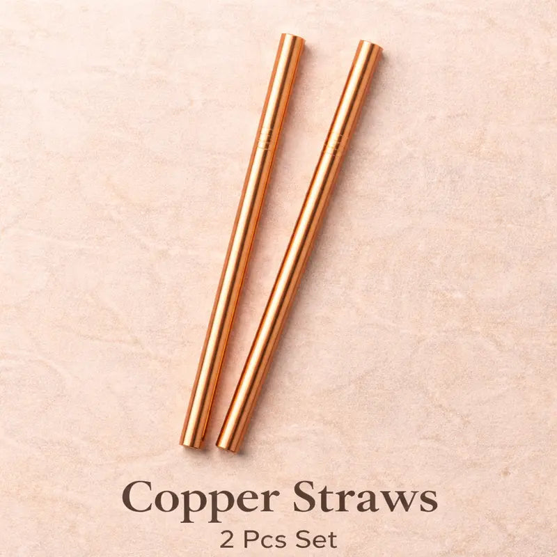 11" Pure Copper Straws