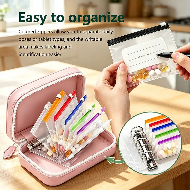 Waterproof Pill Organizer Pouches