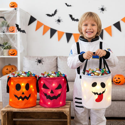 LED Halloween Glow Candy Bag