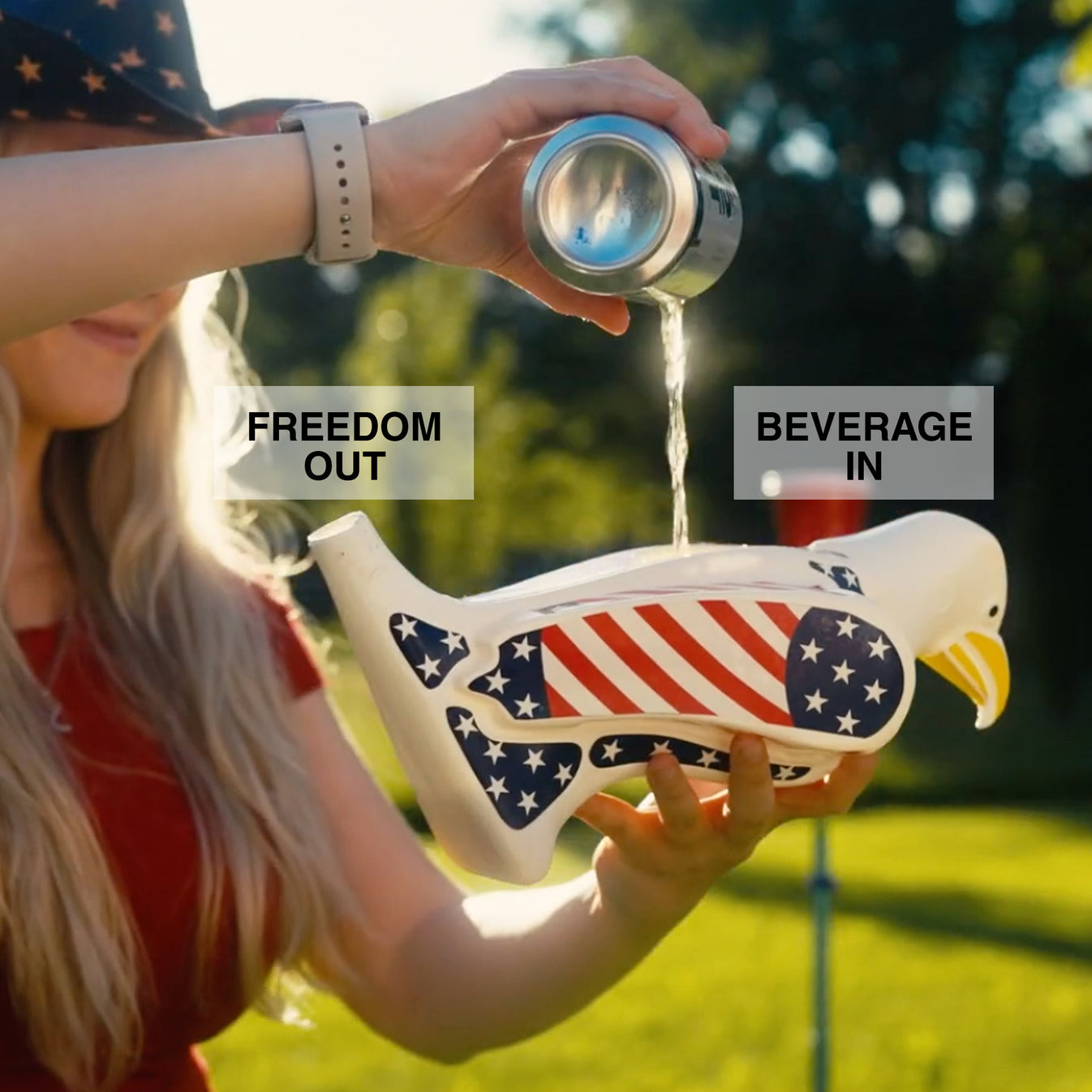 Freedom Funnel - Eagle Shaped