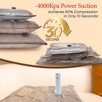 X7 Cordless Travel Vacuum Bag Set