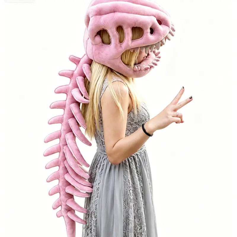 Dinosaur Skeleton Costume Hat