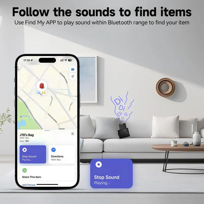 Slim iOS Wallet Tracker Card