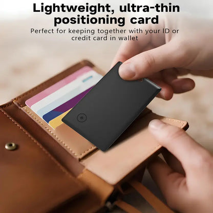 Slim iOS Wallet Tracker Card