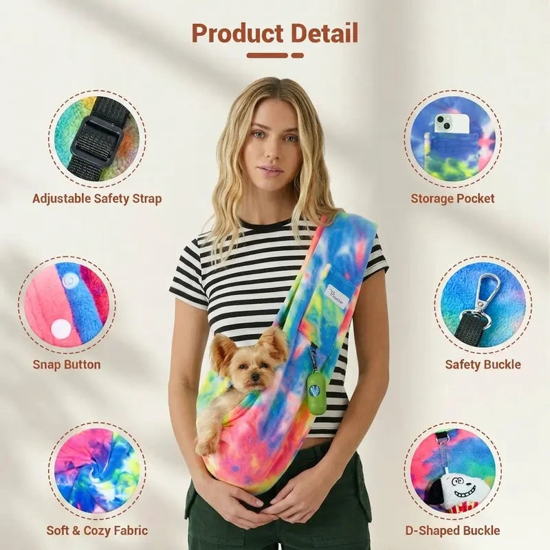 Hands-Free Pet Sling Carrier