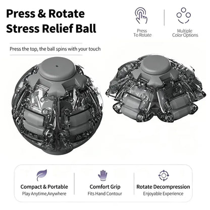Press-to-Spin Fidget Ball
