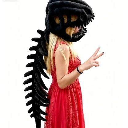 Dinosaur Skeleton Costume Hat