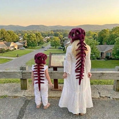 Dinosaur Skeleton Costume Hat