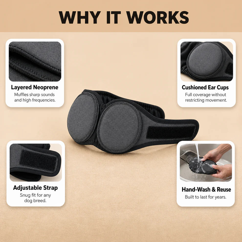Dog Calming Ear Wrap