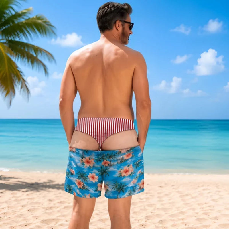 Prank Swim Trunks