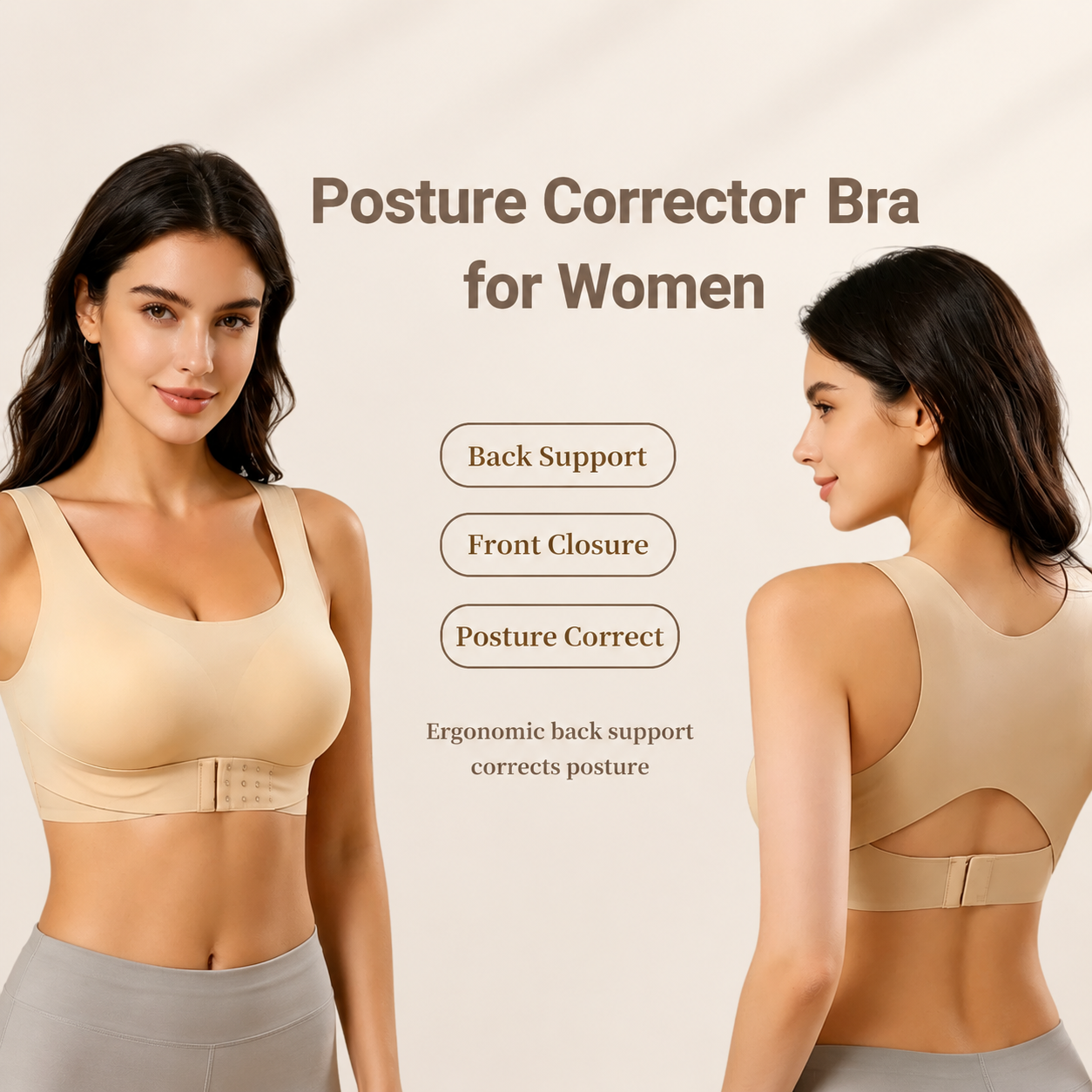 Wireless Comfort Posture Bra
