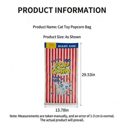 Large Kraft Paper Cat Hideout Bag