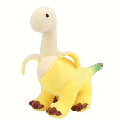 Banana Brontosaurus Plush Toy