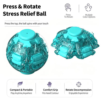 Press-to-Spin Fidget Ball