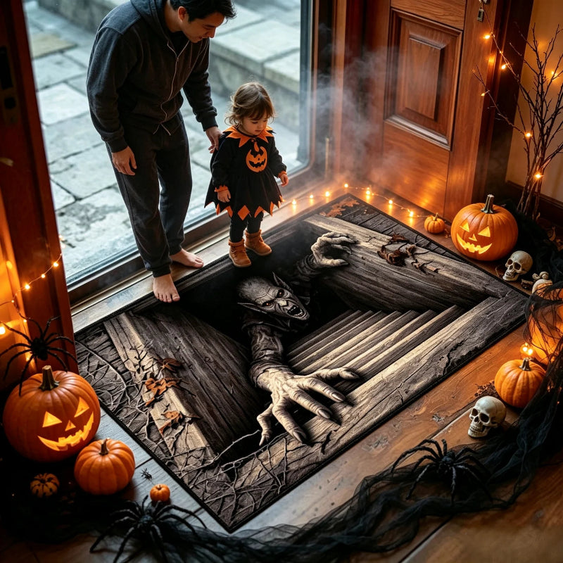 Halloween Front Door Mat