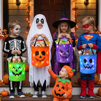 LED Halloween Glow Candy Bag