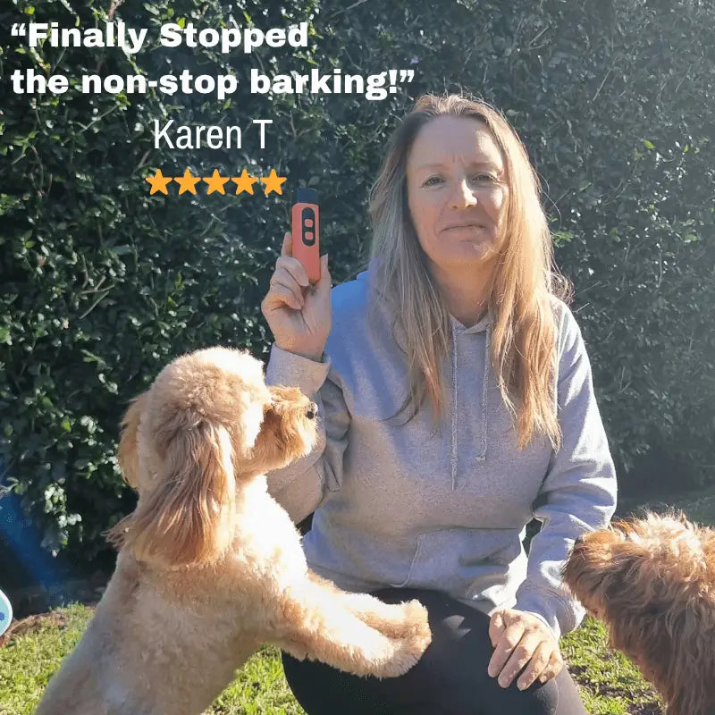 QuietPaws BarkButton-Portable Anti-Bark Training Device