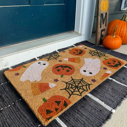 Halloween Welcome Door Mat