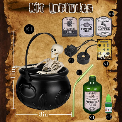 Halloween Witch Pot