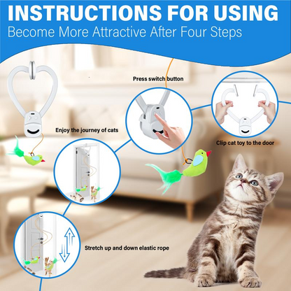 Hanging Electric Kitty Toys