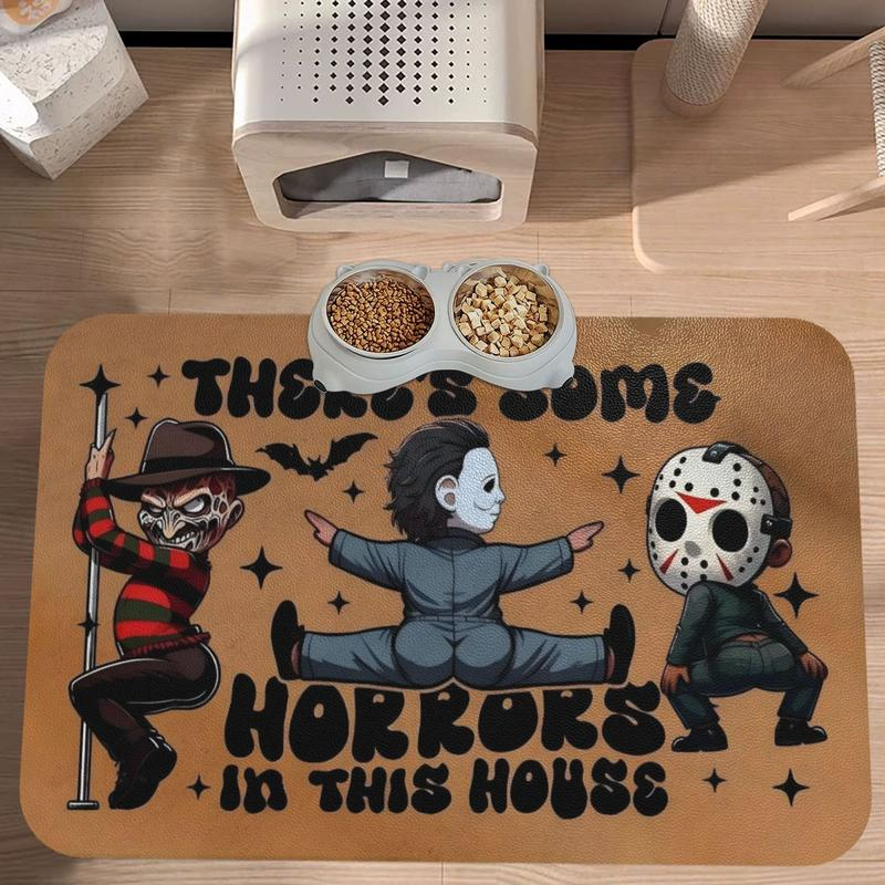 Halloween Welcome Door Mat