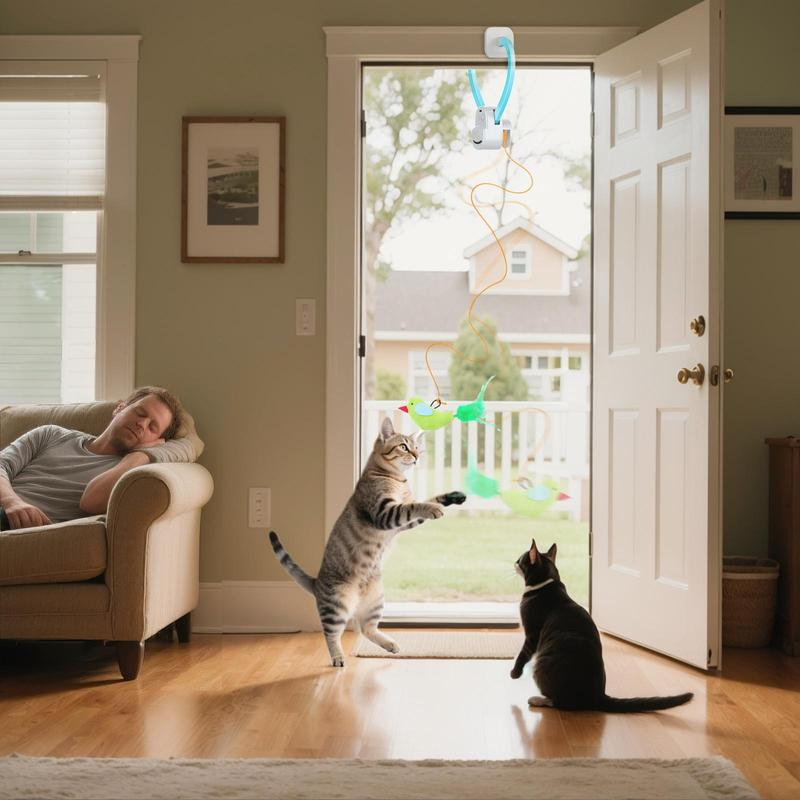 Hanging Electric Kitty Toys