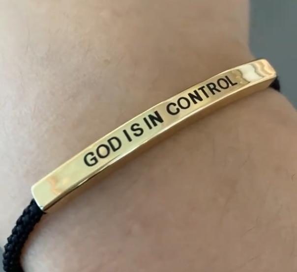 Inspire Bracelet GOD IS IN CONTROL