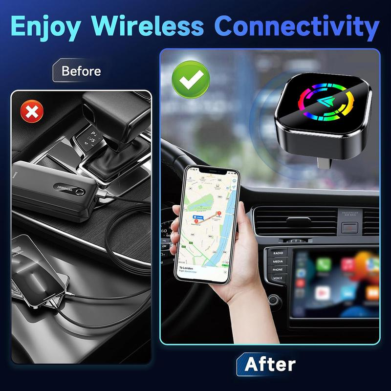 2025 Wireless carplay Adapter for iPhone/Android