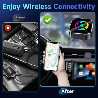 2025 Wireless carplay Adapter for iPhone/Android