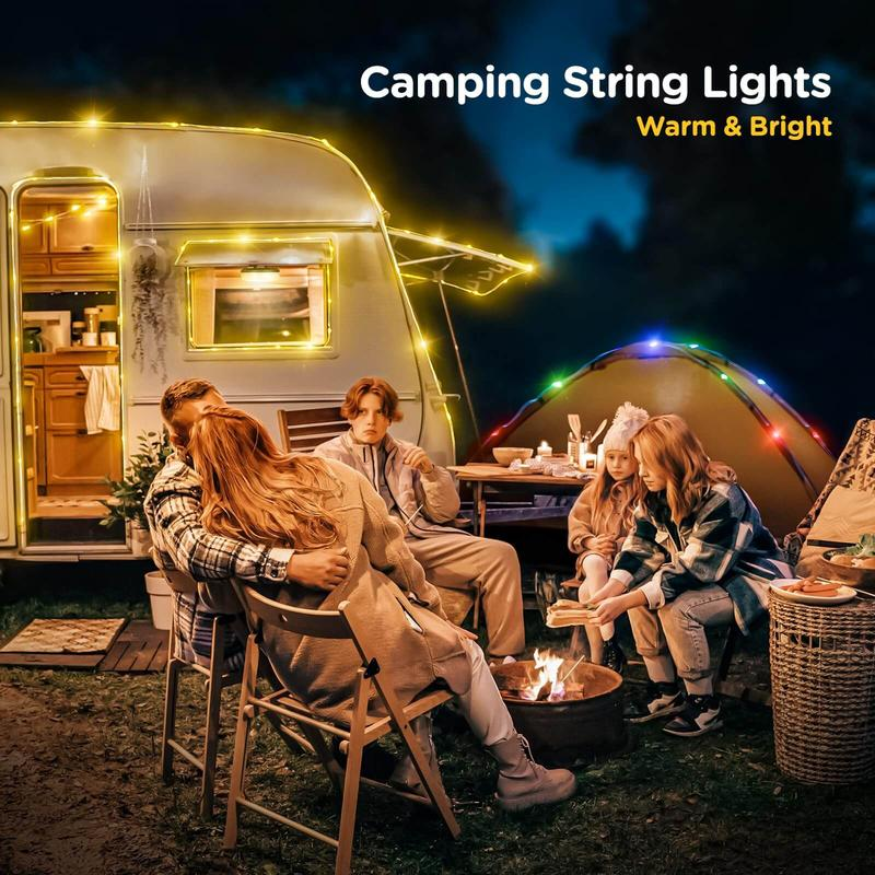 Camping Retractable String Lights
