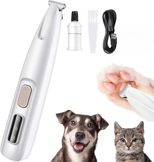 Rechargeable Pet Hair Trimmer Kit