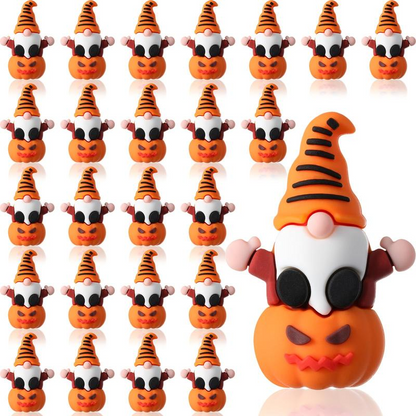 Mini Gnomes Figures Halloween Pumpkins(50pcs)