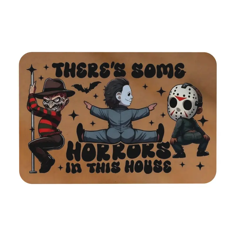 Halloween Welcome Door Mat