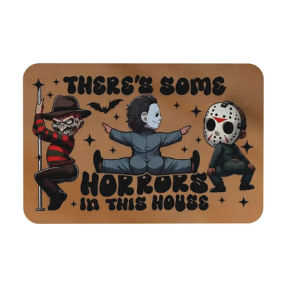 Halloween Welcome Door Mat