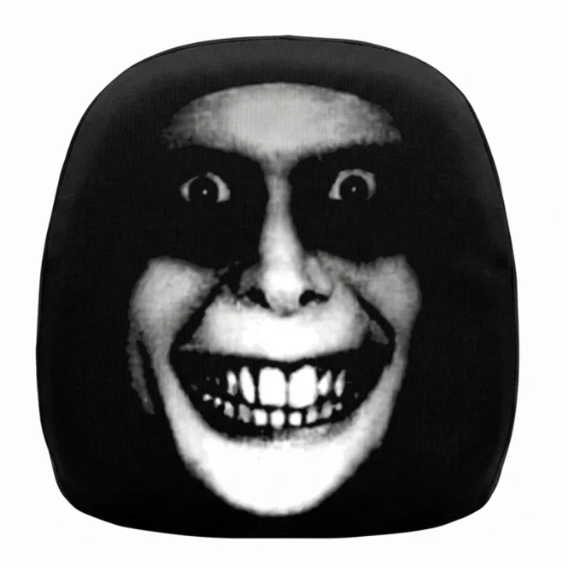 Ghost Car Headrest Covers