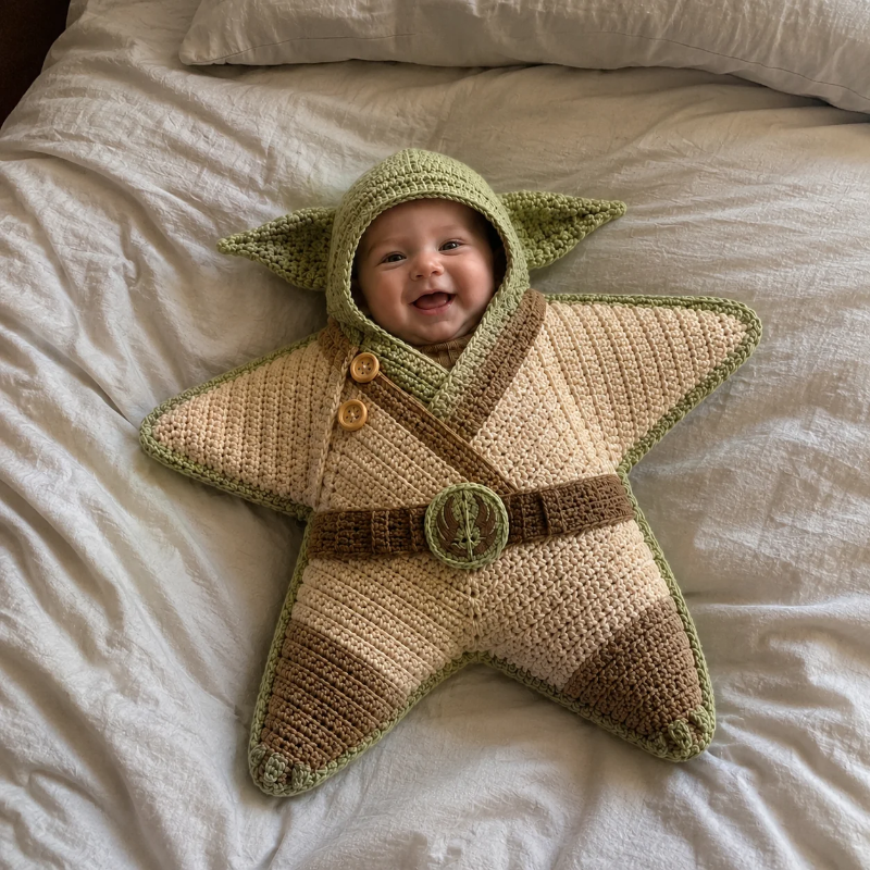 Handmade Crochet Baby Romper