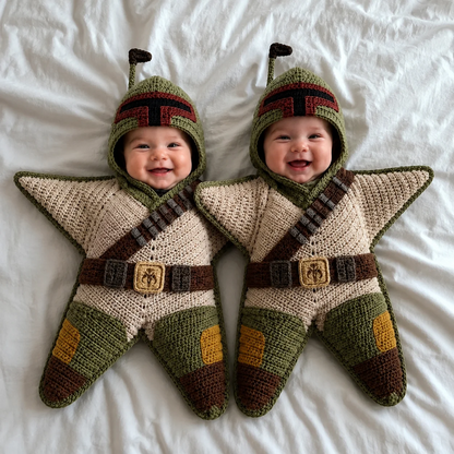Handmade Crochet Baby Romper