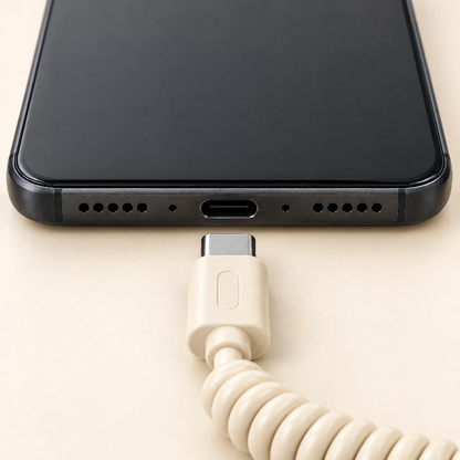 Retro Corded Phone Handset