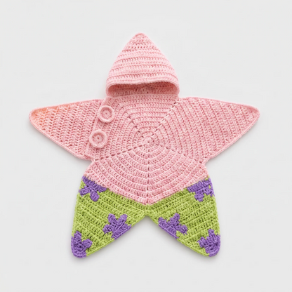 Soft Cotton Baby Crochet Knit Romper