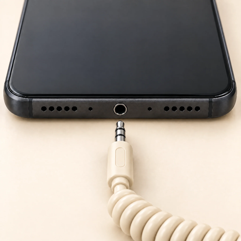 Retro Corded Phone Handset
