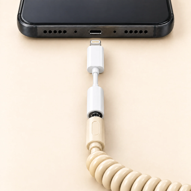 Retro Corded Phone Handset
