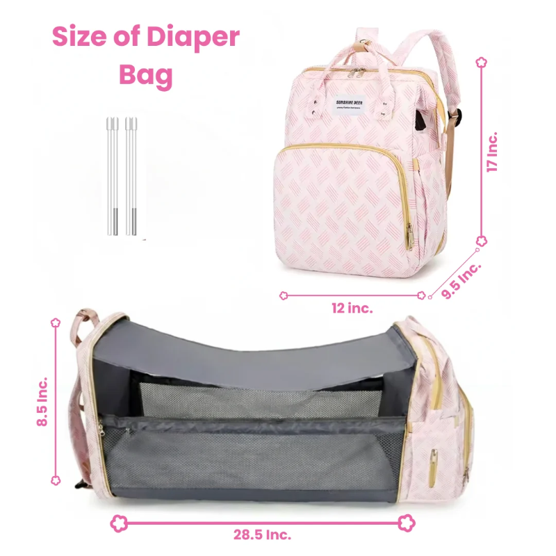 Diaper Bag with Changing Station