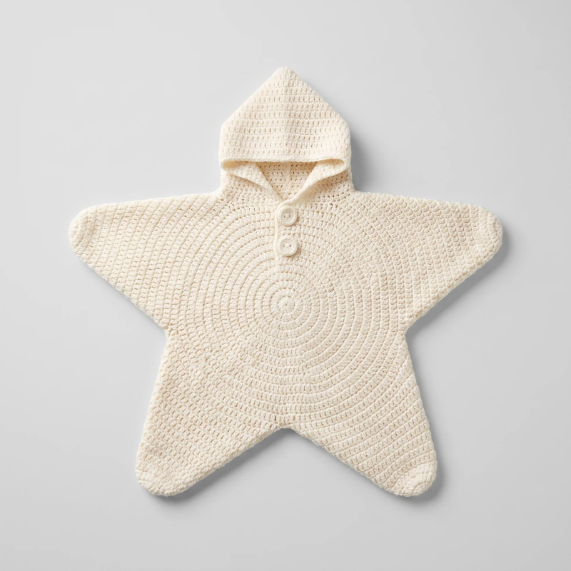 Soft Cotton Baby Crochet Knit Romper
