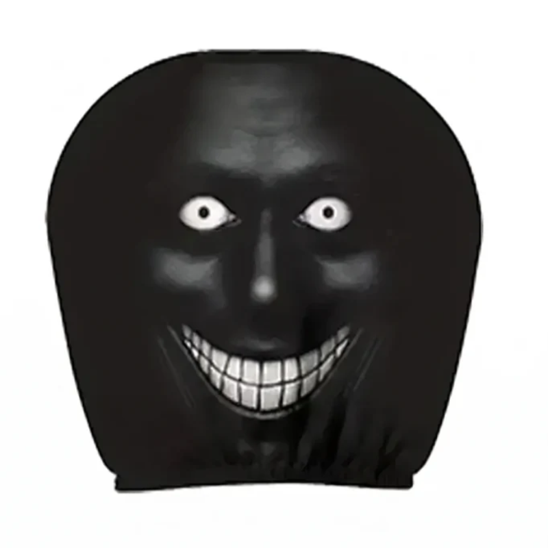 Ghost Car Headrest Covers