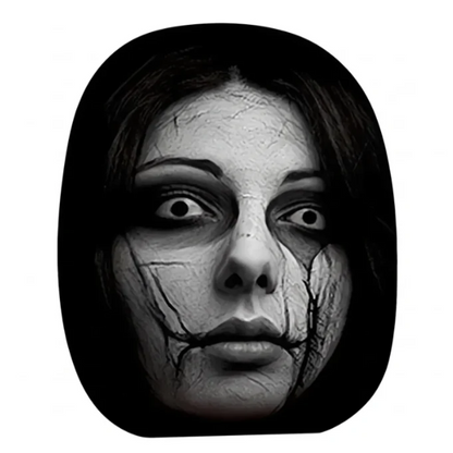 Ghost Car Headrest Covers
