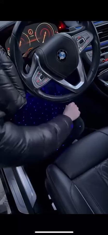 Starlight Fiber optic car Floor Mats